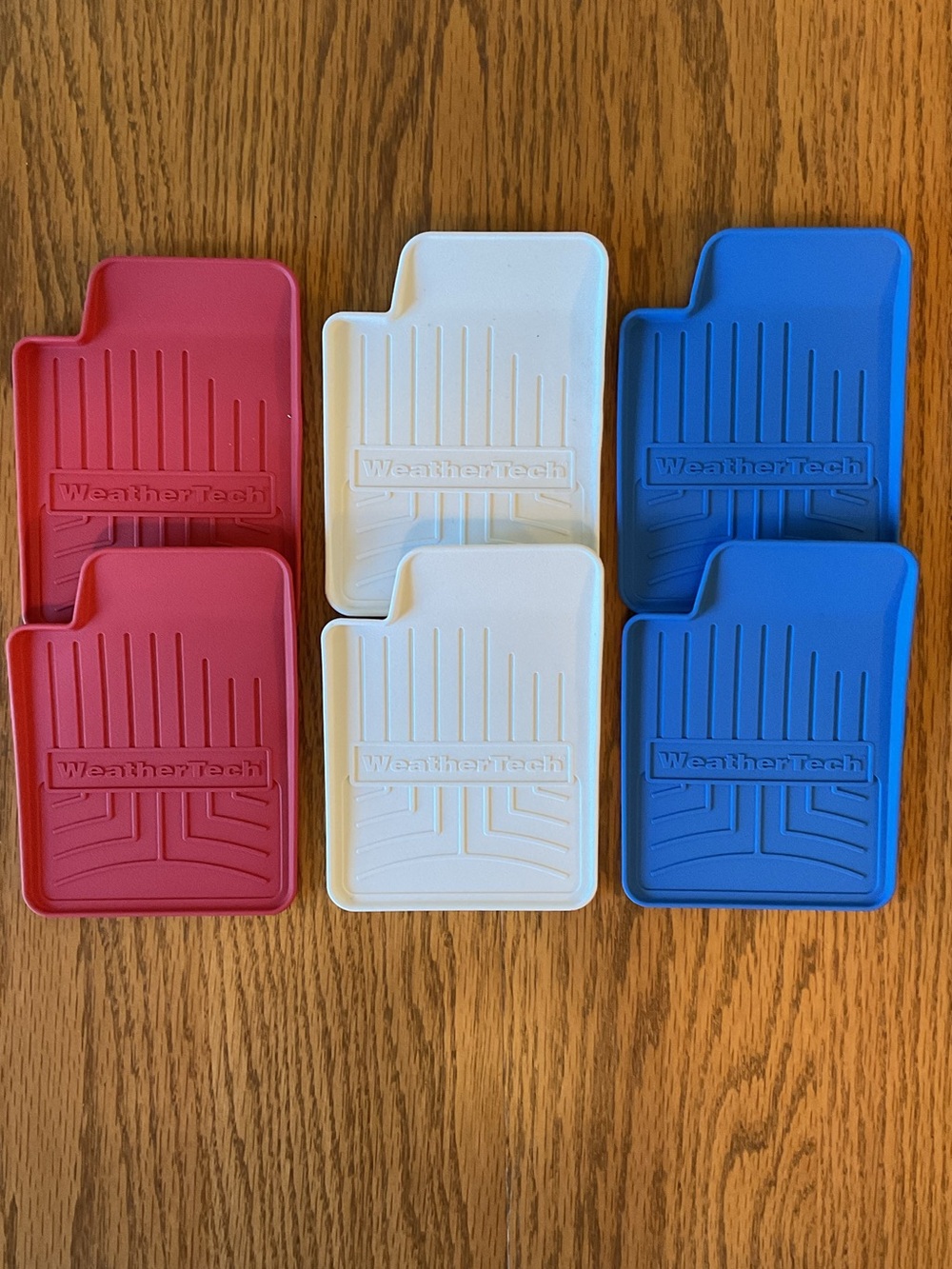 WeatherTech Americaโs 250th Floor Liner Coaster Pack